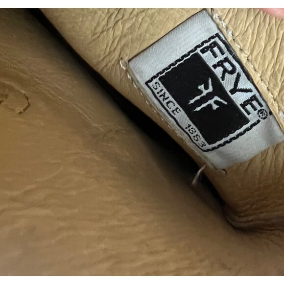 Frye Lindsay Plate Heritage‎ Leather Western Minimalist Short Riding Boot 5.5 - Picture 8 of 9